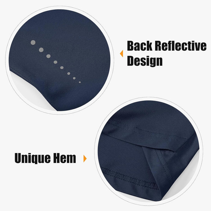 BGOWATU Women's Sleeveless Golf Polo Shirts Collared V Neck Tennis Tank Tops UPF 50+ Quick Dry Lightweight