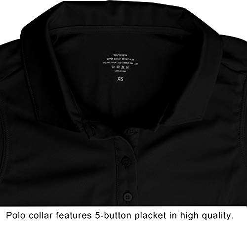 CQC Women's Golf Tennis Sleeveless Polo Shirts