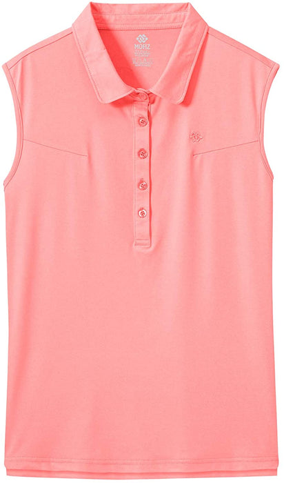 AjezMax Women's Golf Sleeveless Polo Quick-Drying Sports Shirts