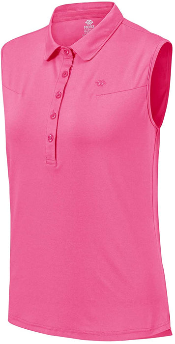 AjezMax Women's Golf Sleeveless Polo Quick-Drying Sports Shirts
