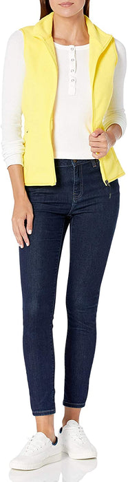 Women's Classic Fit Sleeveless Full-Zip Polar Soft Fleece Vest