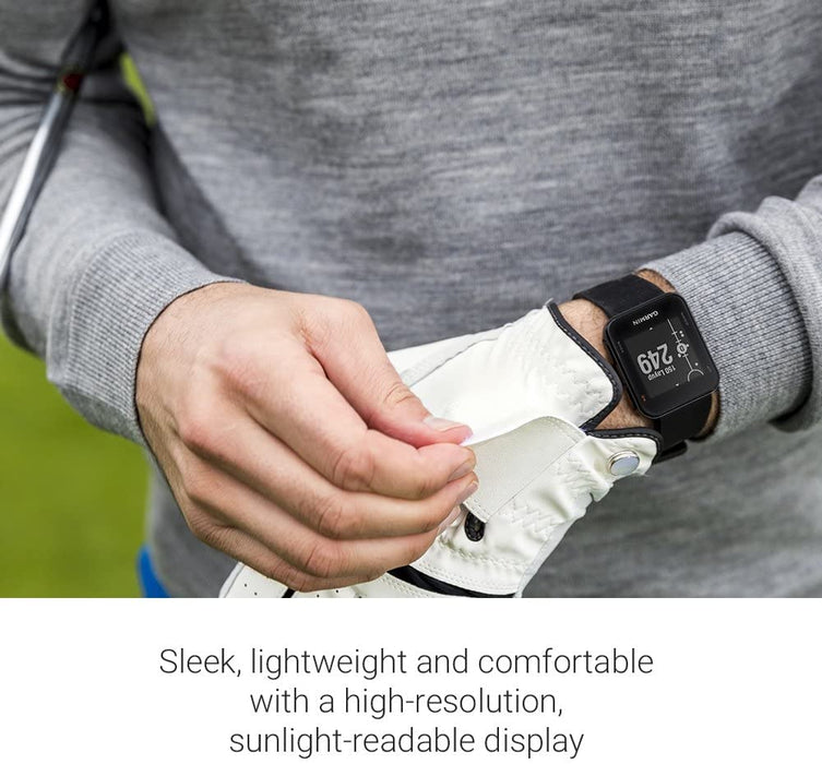 Garmin Approach S10, Lightweight GPS Golf Watch, Black