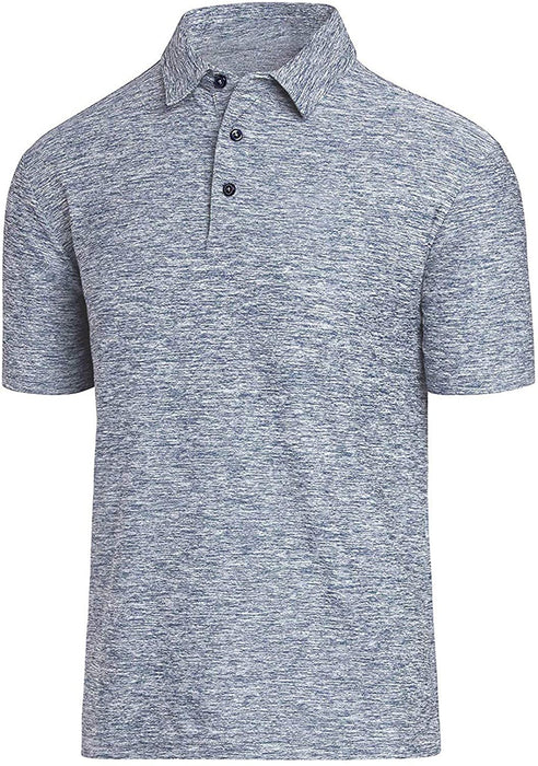COSSNISS Men's Dry Fit Golf Polo Shirt
