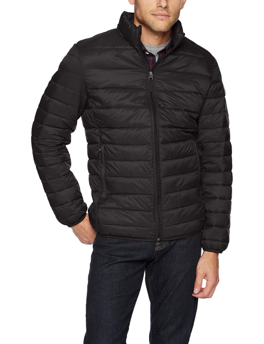 Men's Lightweight Water-Resistant Packable Puffer Jacket