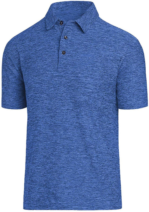 COSSNISS Men's Dry Fit Golf Polo Shirt