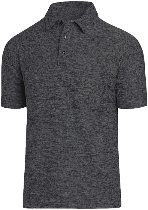 COSSNISS Men's Dry Fit Golf Polo Shirt