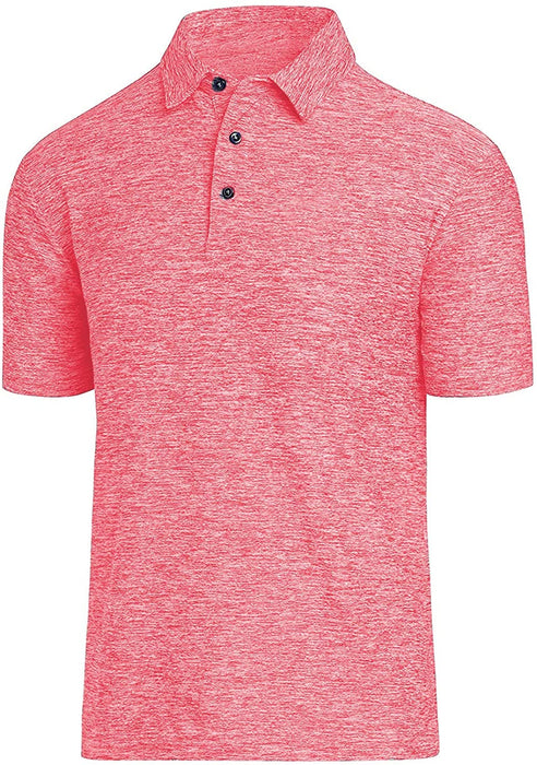 COSSNISS Men's Dry Fit Golf Polo Shirt