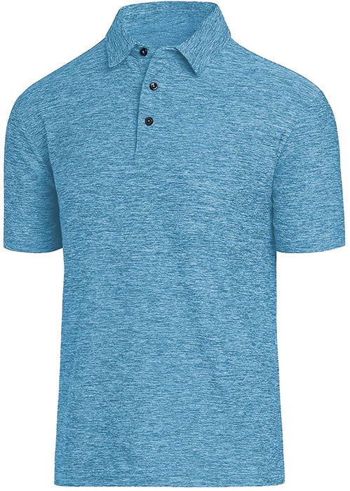 COSSNISS Men's Dry Fit Golf Polo Shirt