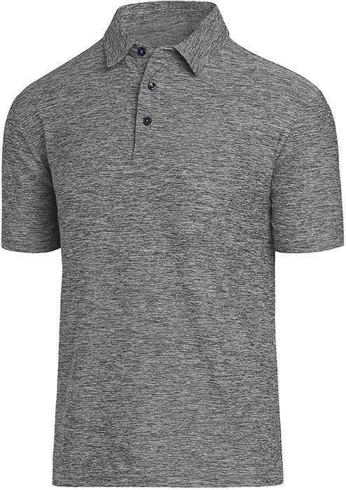 COSSNISS Men's Dry Fit Golf Polo Shirt
