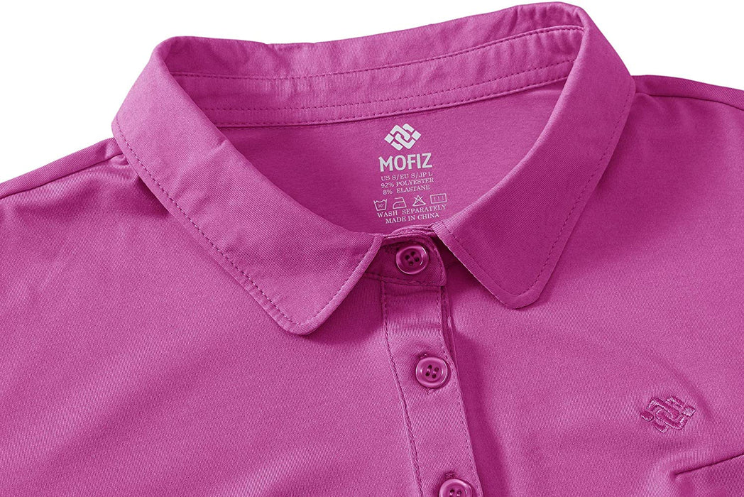 AjezMax Women's Golf Sleeveless Polo Quick-Drying Sports Shirts