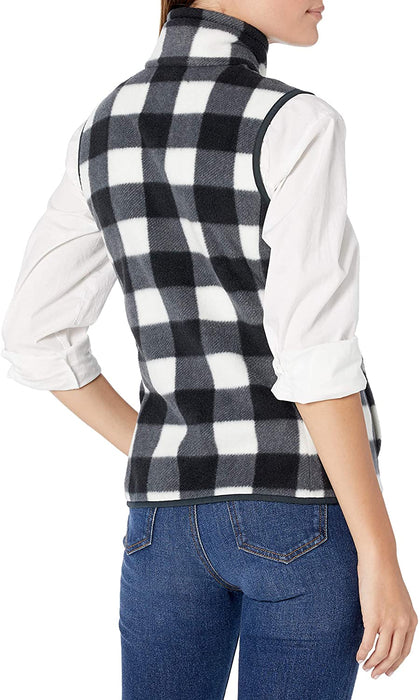 Women's Classic Fit Sleeveless Full-Zip Polar Soft Fleece Vest