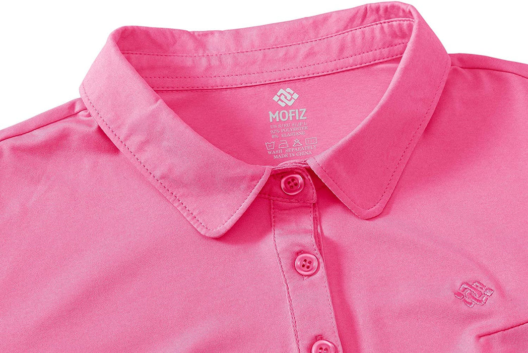 AjezMax Women's Golf Sleeveless Polo Quick-Drying Sports Shirts