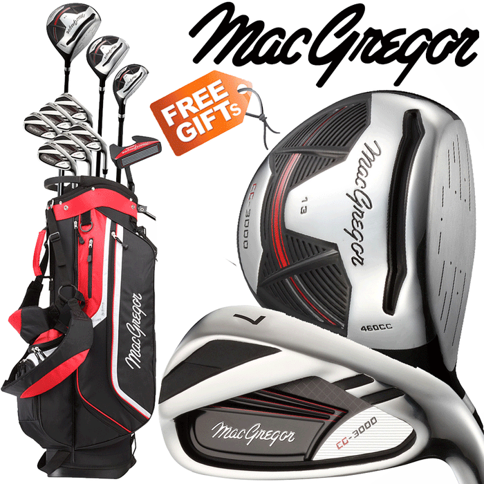 MACGREGOR CG3000 MENS COMPLETE GOLF SET