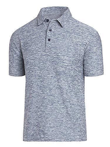 COSSNISS Men's Dry Fit Golf Polo Shirt