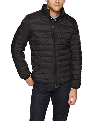 Men's Lightweight Water-Resistant Packable Puffer Jacket