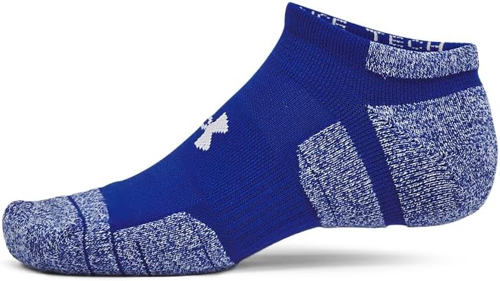 Under Armour Unisex Adult Performance Tech Pro No Show Socks (3 Pairs)