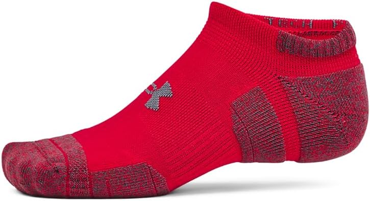 Under Armour Unisex Adult Performance Tech Pro No Show Socks (3 Pairs)