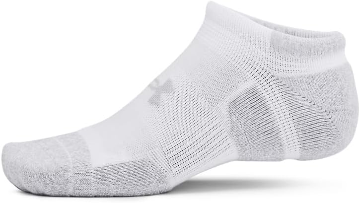 Under Armour Unisex Adult Performance Tech Pro No Show Socks (3 Pairs)