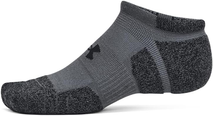 Under Armour Unisex Adult Performance Tech Pro No Show Socks (3 Pairs)