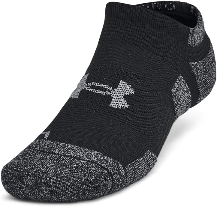 Under Armour Unisex Adult Performance Tech Pro No Show Socks (3 Pairs)