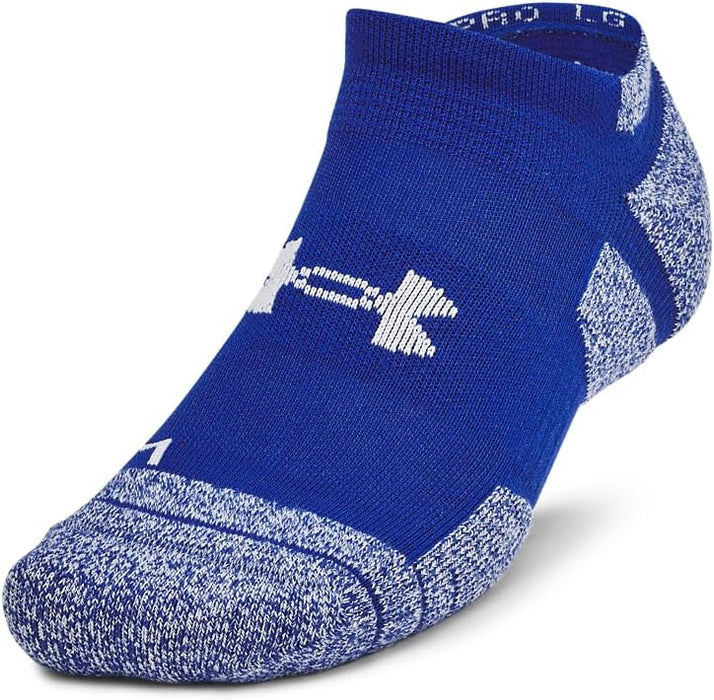 Under Armour Unisex Adult Performance Tech Pro No Show Socks (3 Pairs)