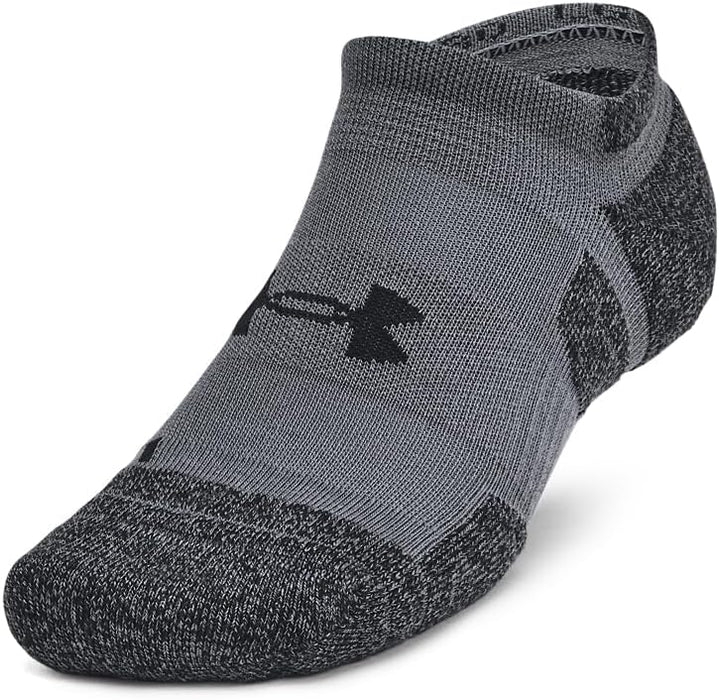 Under Armour Unisex Adult Performance Tech Pro No Show Socks (3 Pairs)