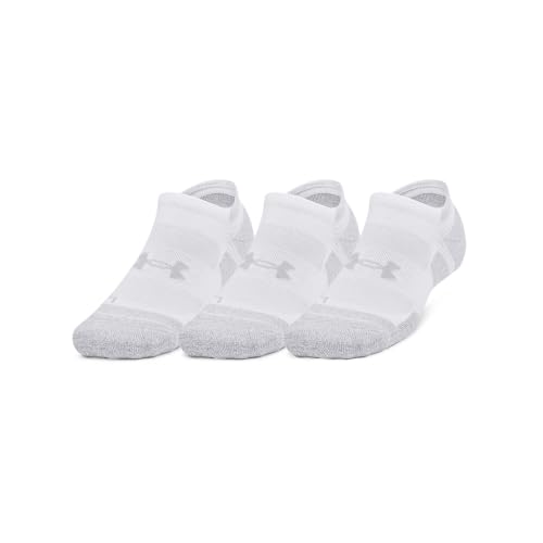 Under Armour Unisex Adult Performance Tech Pro No Show Socks (3 Pairs)