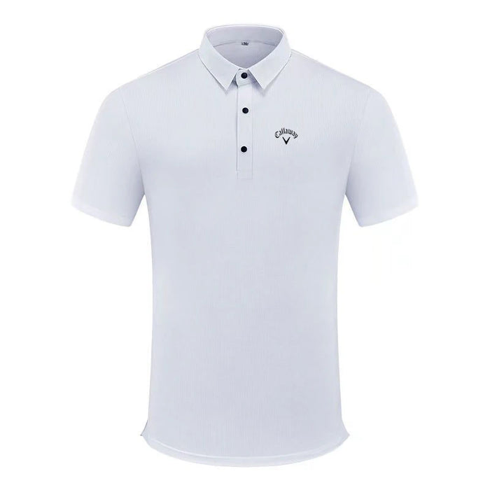 Callaway Polo Shirt Casual Outdoor Sports Street Quick Drying Breathable Short Sleeved T-shirt