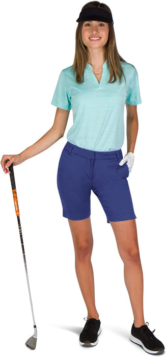 Three Sixty Six Womens Bermuda Golf Shorts 8 ½ Inch Inseam - Quick Dry Active Shorts with Pockets, Athletic and Breathable