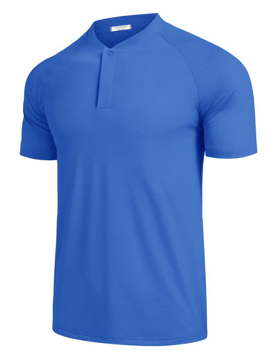 Short Sleeve Polo No Collar Golf Shirts Nike Golf Shirts With No