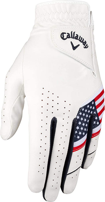 Callaway Golf Men's Weather Spann Premium Synthetic Golf Glove