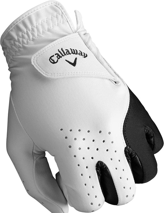 Callaway Golf Men's Weather Spann Premium Synthetic Golf Glove