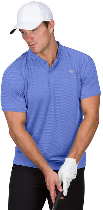 Three Sixty Six Collarless Golf Shirts for Men