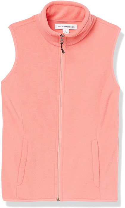 Women's Classic Fit Sleeveless Full-Zip Polar Soft Fleece Vest