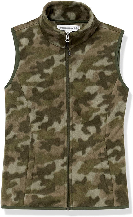 Women's Classic Fit Sleeveless Full-Zip Polar Soft Fleece Vest