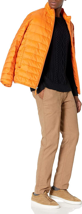 Men's Lightweight Water-Resistant Packable Puffer Jacket