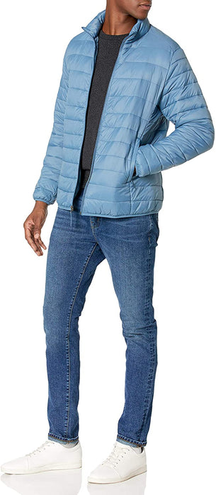 Men's Lightweight Water-Resistant Packable Puffer Jacket