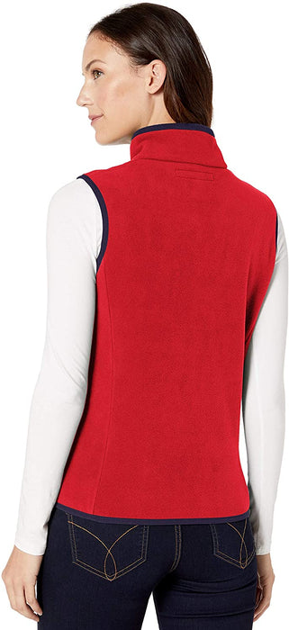 Women's Classic Fit Sleeveless Full-Zip Polar Soft Fleece Vest