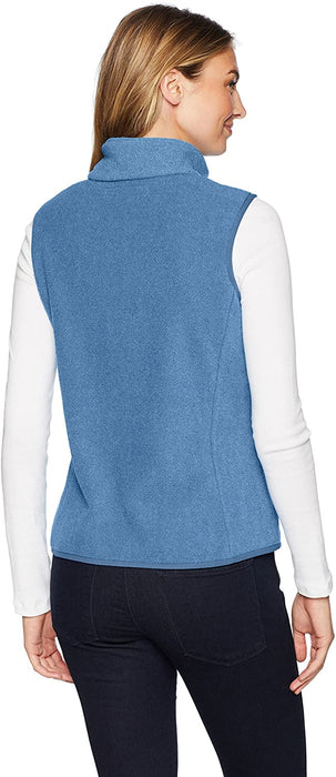 Women's Classic Fit Sleeveless Full-Zip Polar Soft Fleece Vest