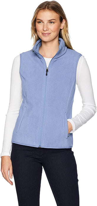 Women's Classic Fit Sleeveless Full-Zip Polar Soft Fleece Vest