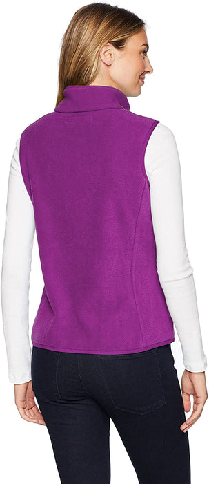 Women's Classic Fit Sleeveless Full-Zip Polar Soft Fleece Vest