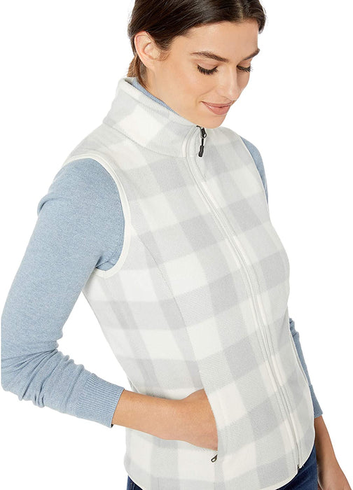 Women's Classic Fit Sleeveless Full-Zip Polar Soft Fleece Vest