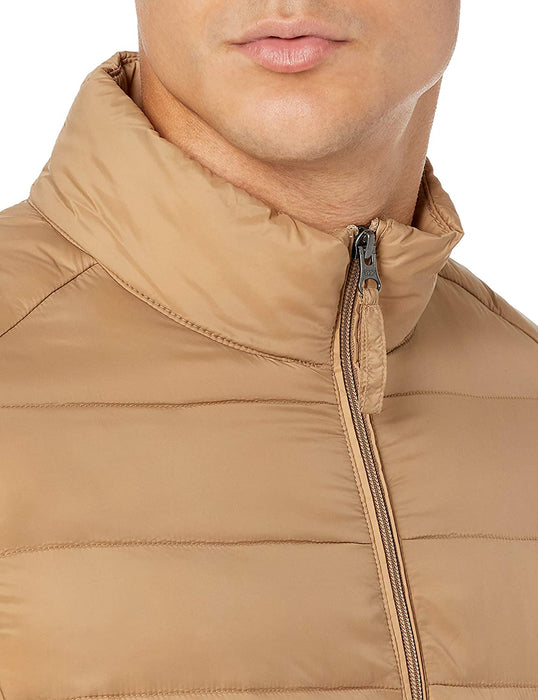 Men's Lightweight Water-Resistant Packable Puffer Jacket