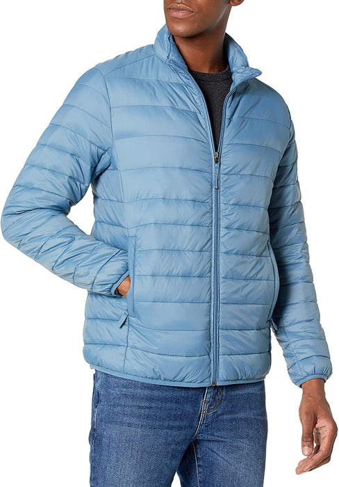 Men's Lightweight Water-Resistant Packable Puffer Jacket