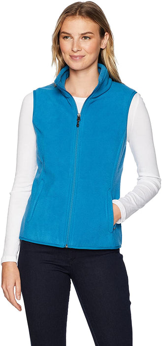 Women's Classic Fit Sleeveless Full-Zip Polar Soft Fleece Vest