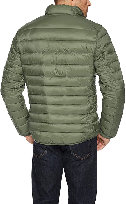 Men's Lightweight Water-Resistant Packable Puffer Jacket