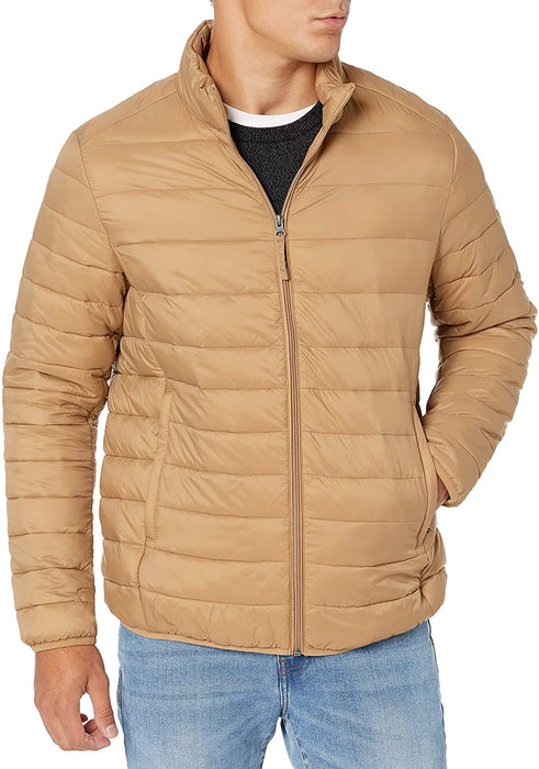 Men's Lightweight Water-Resistant Packable Puffer Jacket