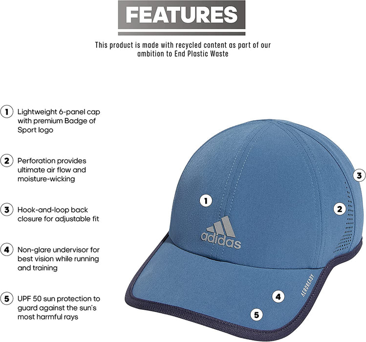 adidas Women's Superlite Relaxed Fit Performance Hat