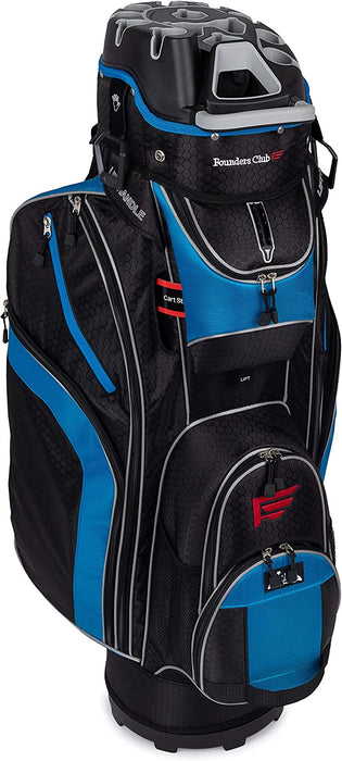 Founders Club Premium Cart Bag with 14 Way Organizer Divider Top