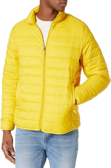 Men's Lightweight Water-Resistant Packable Puffer Jacket